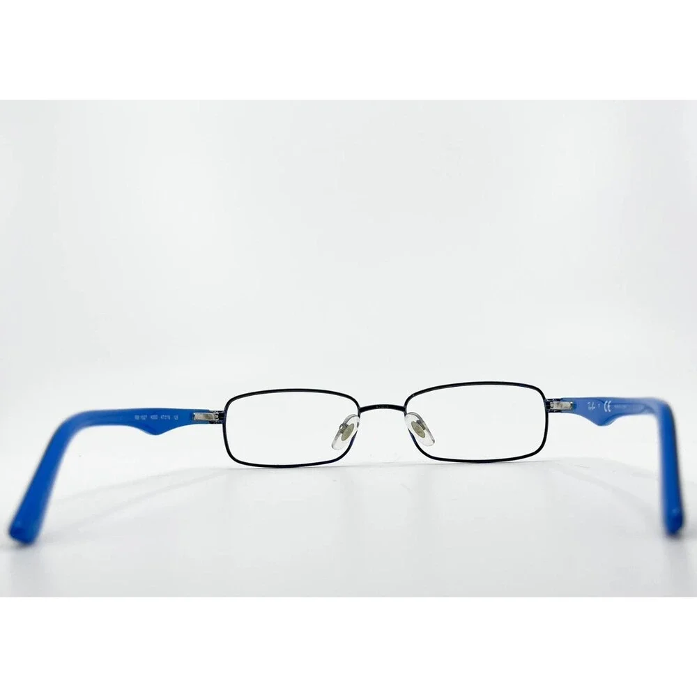 Ray-Ban RB1027 4000 Kids Eyeglasses Frames Blue Full Rim 47-16-125 1995